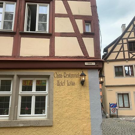 China Restaurant Hotel Lotus Rothenburg ob der Tauber Bagian luar foto