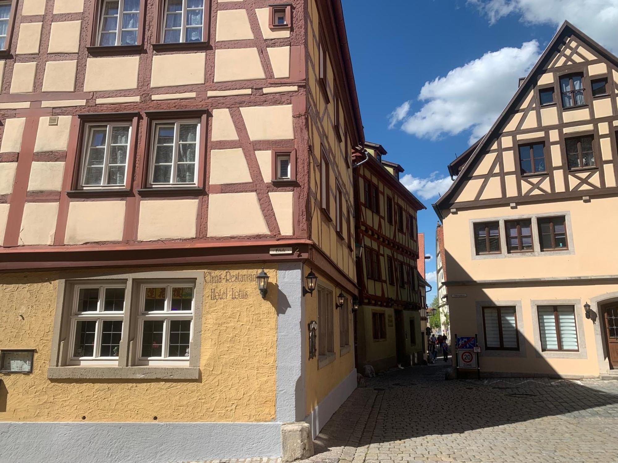 China Restaurant Hotel Lotus Rothenburg ob der Tauber Bagian luar foto
