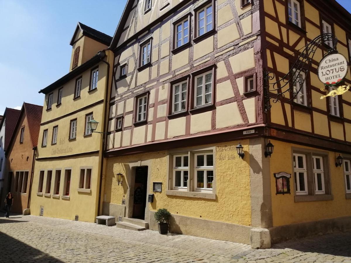 China Restaurant Hotel Lotus Rothenburg ob der Tauber Bagian luar foto